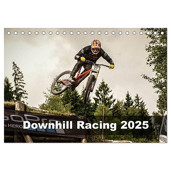 Downhill Racing 2025 (Tischkalender 2025 DIN A5 quer), CALVENDO Monatskalender, Calvendo, Arne Fitkau Fotografie & Design