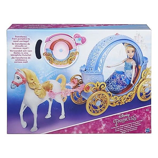 HASBRO DP Cinderellas verwandelbare Kutsche