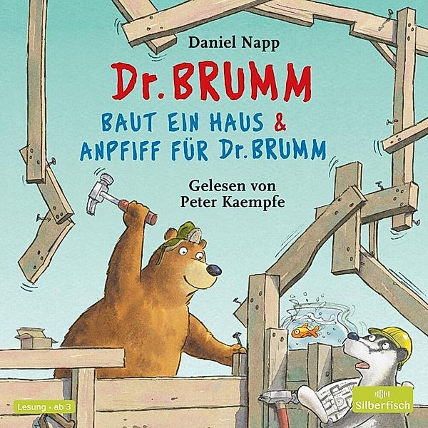 Dr. Brumm baut ein Haus / Anpfiff für Dr. Brumm,1 Audio-CD, Daniel Napp