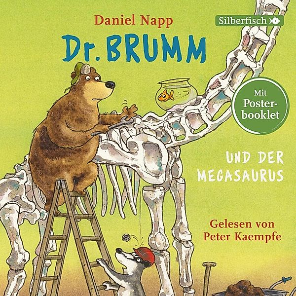 Dr. Brumm und der Megasaurus und weitere Geschichten (Dr. Brumm),1 Audio-CD, Daniel Napp