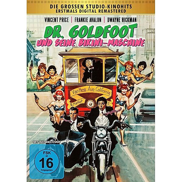 Dr.Goldfoot und seine Bikini-Maschine Digital Remastered, Vincent Price, Frankie Avalon, Susan Hart