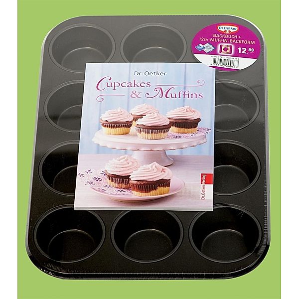 Dr. Oetker Cupcakes & Muffins, m. 12er-Backform, Dr. Oetker