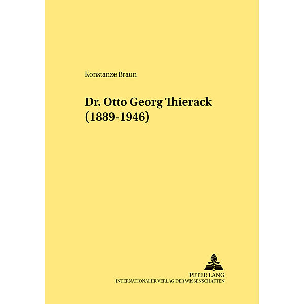 Dr. Otto Georg Thierack- (1889-1946), Konstanze Beissert