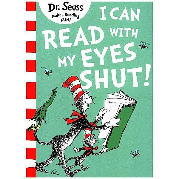 Dr Seuss - Green Back Book / I Can Read with my Eyes Shut