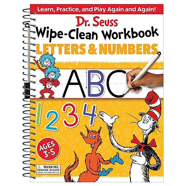 Dr. Seuss Wipe-Clean Workbook: Letters and Numbers, Dr. Seuss