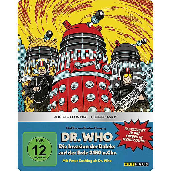 Dr. Who: Die Invasion der Daleks auf der Erde 2150 n. Chr. - Steelbook (4K Ultra HD)