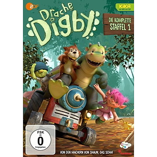 Drache Digby - Die komplette Staffel 1, Sally Hunter, Tim Bain, Ciaran Murtagh, Simon A. Brown, Justin Trefgarne, Myles McLeod, Matt Baker, Steve Cannon, Katie Simmons