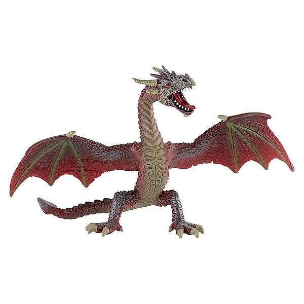 Bullyworld Drache fliegend rotbraun, Spielfigur