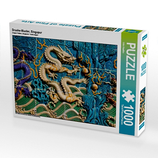 Drache-Muster, Singapur (Puzzle), Udo Haafke