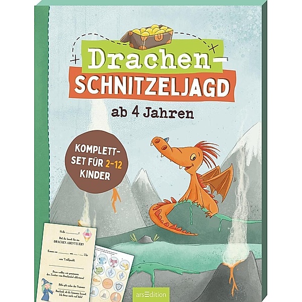 ars edition Drachen-Schnitzeljagd ab 4 Jahren, Hannah Lang