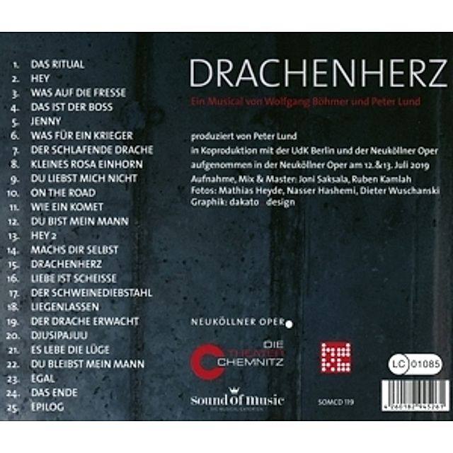 Drachenherz CD von Original Berlin Cast bei Weltbild.de bestellen