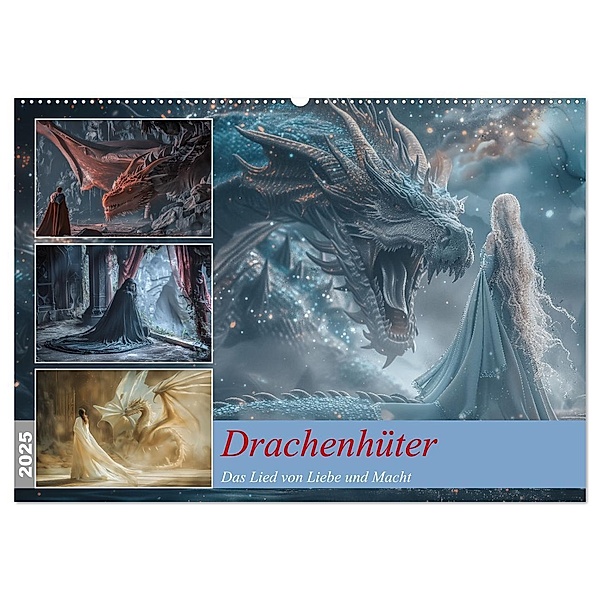 Drachenhüter (Wandkalender 2025 DIN A2 quer), CALVENDO Monatskalender, Calvendo, Steffen Gierok-Latniak
