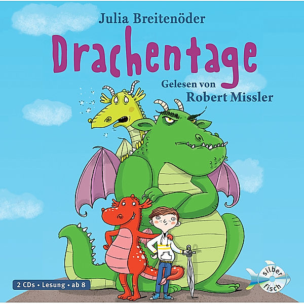 Drachentage, 2 Audio-CDs, Julia Breitenöder