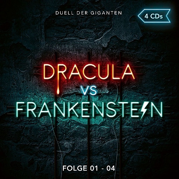 Dracula vs. Frankenstein,4 Audio-CD, Christian Gailus