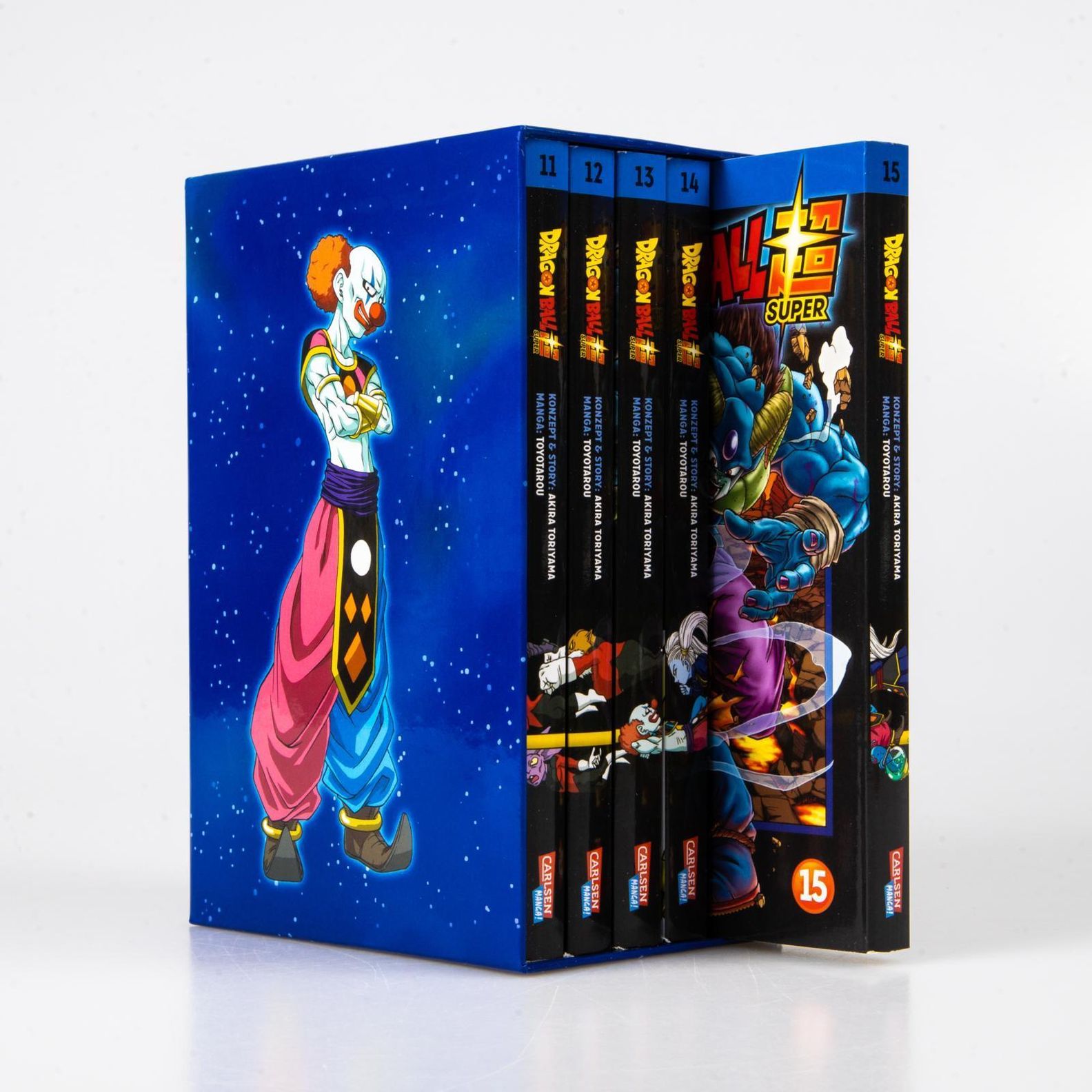 Dragon Ball Super, Bände 11-15 im Sammelschuber mit Extra Buch