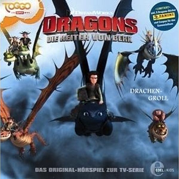 Dragon - Die Reiter von Berk - Drachengroll, Audio-CD, Dragons-Die Reiter Von Berk