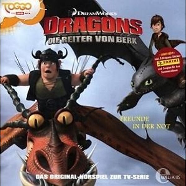 Dragon - Die Reiter von Berk - Freunde in der Not, Audio-CD, Dragons-Die Reiter Von Berk