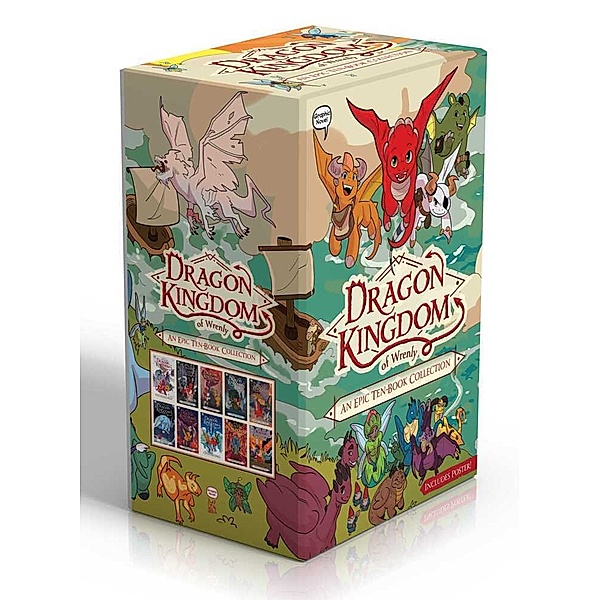 Dragon Kingdom of Wrenly An Epic Ten-Book Collection (Includes Poster!) (Boxed Set), Jordan Quinn