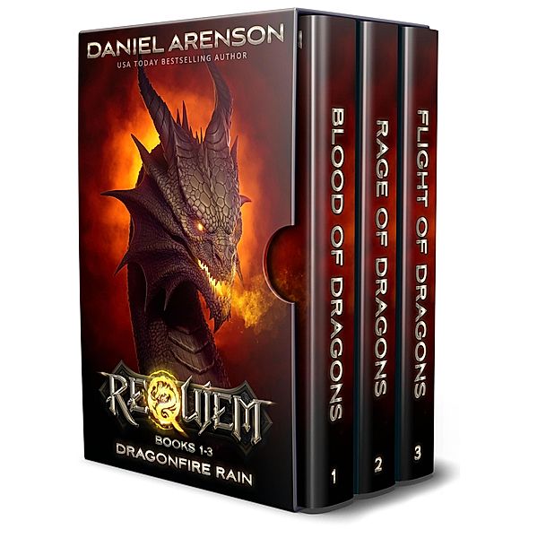 Dragonfire Rain: The Complete Trilogy (World of Requiem), Daniel Arenson