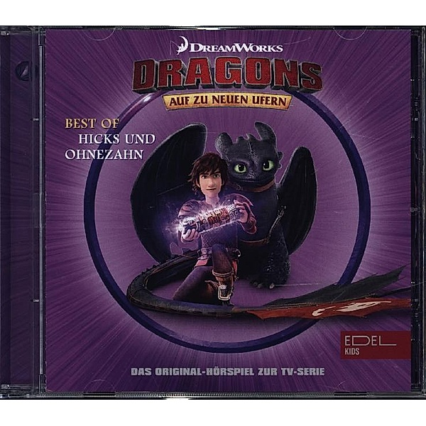 Dragons - Auf zu neuen Ufern - Dragons - Best Of Hicks & Ohnezahn,1 Audio-CD, Dragons Auf Zu Neuen Ufern