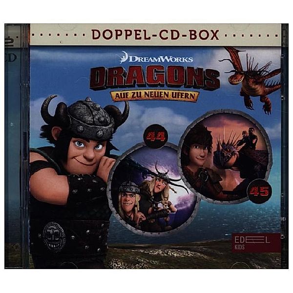 Dragons - Auf zu neuen Ufern - Dragons-Doppel-Box,2 Audio-CD, Dragons-Auf Zu Neuen Ufern