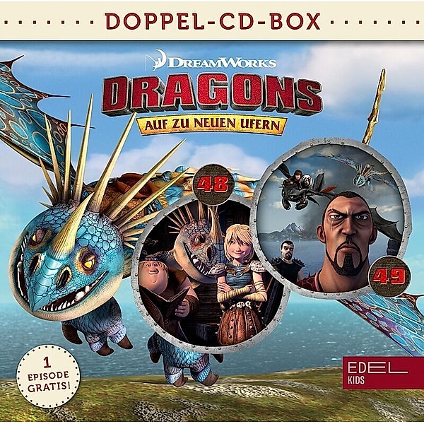 Dragons - Auf zu neuen Ufern - Dragons-Doppel-Box,2 Audio-CDs, Dragons-Auf Zu Neuen Ufern