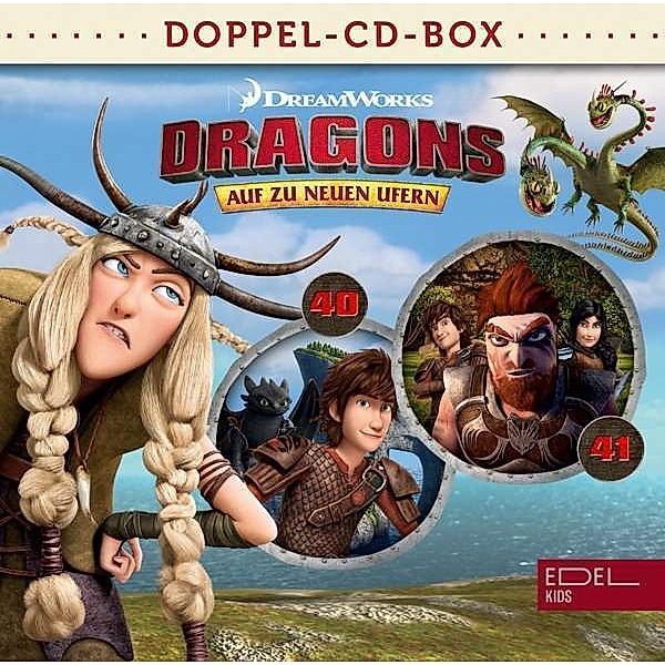 Dragons - Auf zu neuen Ufern - Dragons-Doppel-Box-Folgen 40+41,2 Audio-CD, Dragons-Auf Zu Neuen Ufern