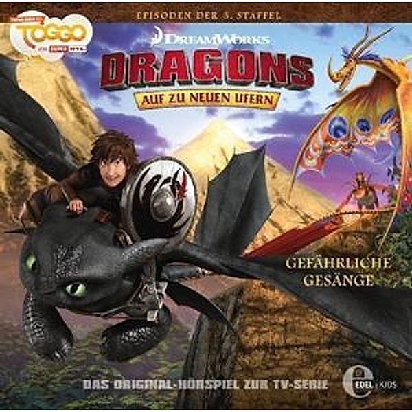 Dragons - Auf zu neuen Ufern - Gefährliche Gesänge, 1 Audio-CD, Dragons-Auf Zu Neuen Ufern