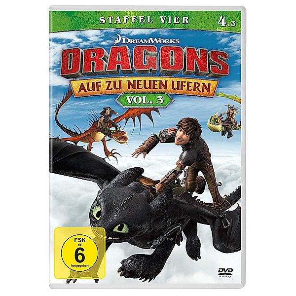 Dragons - Auf zu neuen Ufern, Staffel 4, Vol. 3, Cressida Cowell