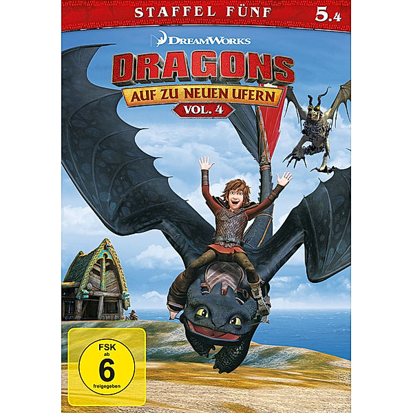 Dragons - Auf zu neuen Ufern, Staffel 5, Vol. 4, Cressida Cowell