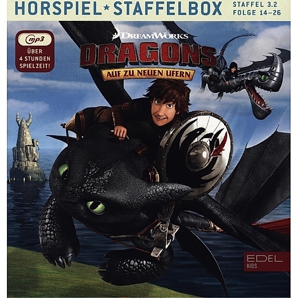 Dragons - Auf zu neuen Ufern.Staffelbox.3.2,Audio-CD, Dragons-Auf Zu Neuen Ufern