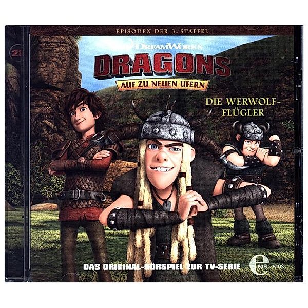 Dragons - Auf zu neuen Ufern - Werwolf-Flügler.Tl.28,1 Audio-CD, Dragons-Auf Zu Neuen Ufern