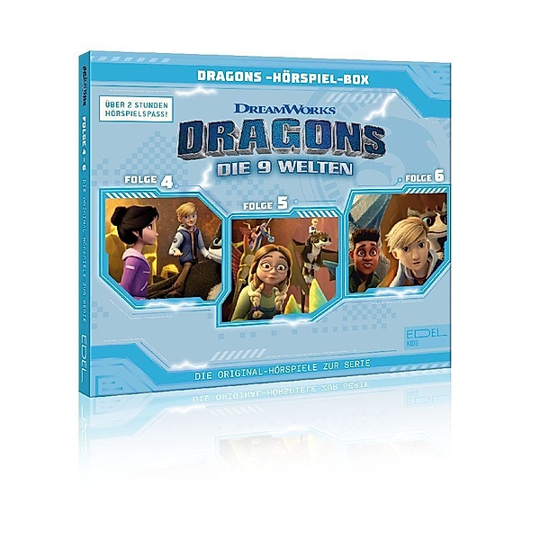 Dragons - Die 9 Welten.Folge.4-6,3 Audio-CDs, Dragons-Die 9 Welten