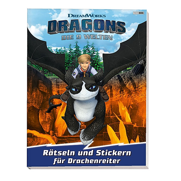 Dragons: Die 9 Welten: Rätseln und Stickern für Drachenreiter, Panini
