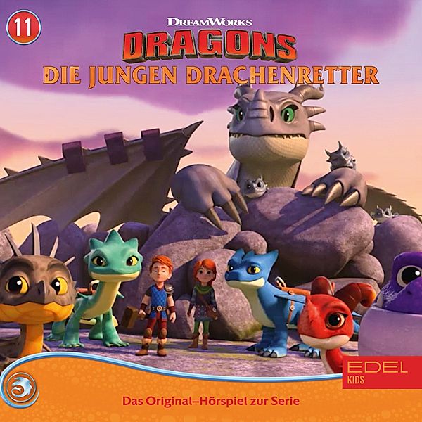 Dragons - Die jungen Drachenretter - 11 - Folge 11: Heiss, heiss, heiss  Hannahr muss helfen Das Original-Hörspiel zur Serie Hörbuch Download