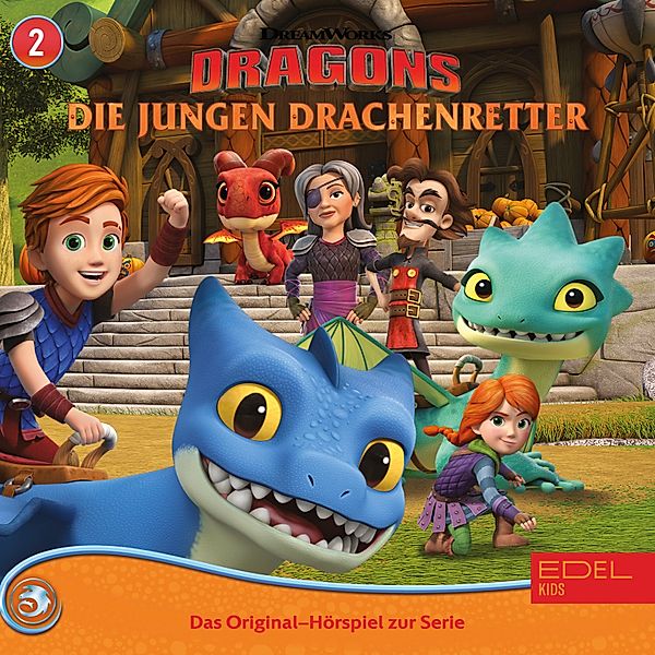 Dragons - Die jungen Drachenretter - 2 - Folge 2: Phantomschwinge / Der Feuerteufel (Das Original-Hörspiel zur Serie), Thomas Karallus