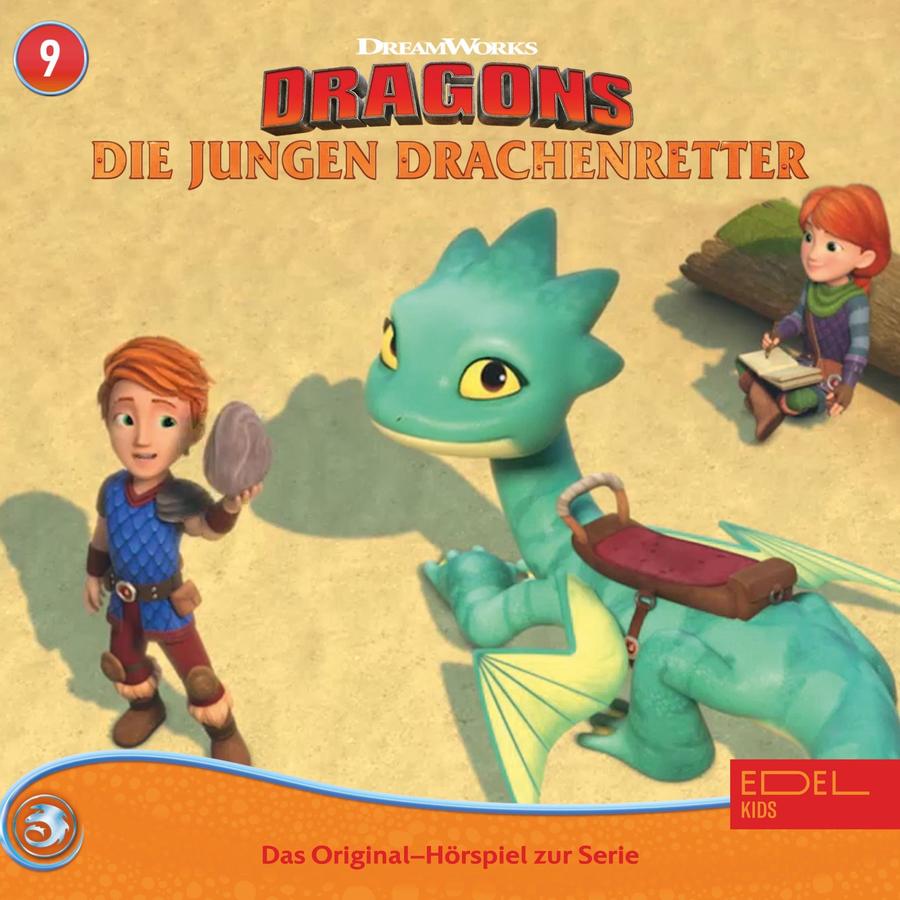 Dragons - Die jungen Drachenretter - 9 - Folge 9: Die Mecha-Plage /  Erholung auf der Insel (Das Original-Hörspiel zur Serie)