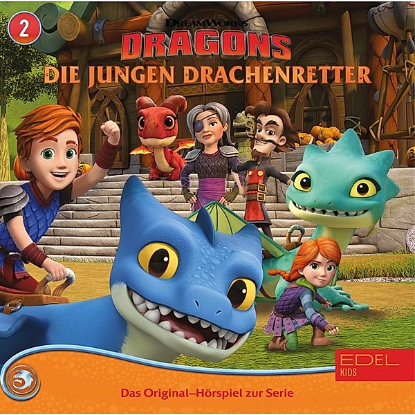 Dragons - Die jungen Drachenretter.Folge.2,1 Audio-CD, Dragons-Die Jungen Drachenretter