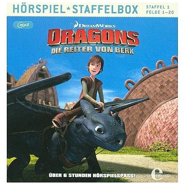 Dragons - Die Reiter von Berk - Staffelbox,1 MP3-CD, Dragons-Die Reiter Von Berk