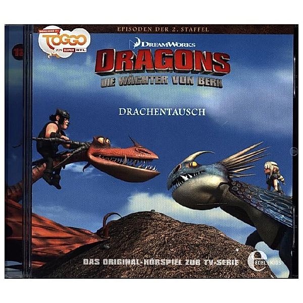 Dragons - Die Wächter von Berk - Drachentausch,1 Audio-CD, Dragons-Die Wächter Von Berk