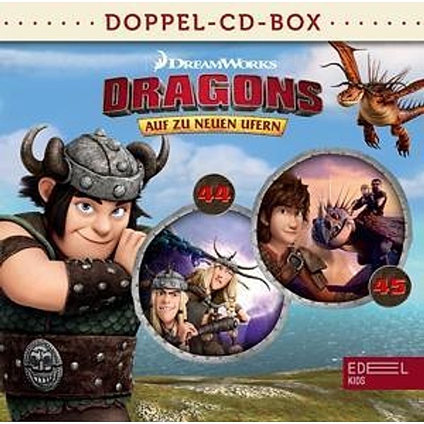 Dragons-Doppel-Box, 2 Audio-CD, Dragons-Auf Zu Neuen Ufern