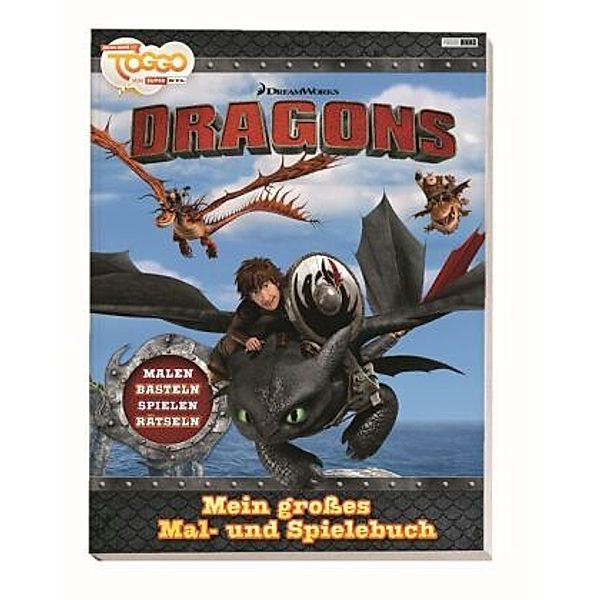 Dragons: Mein großes Mal- und Spielebuch, Panini