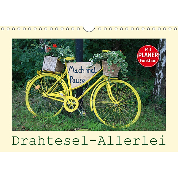 Drahtesel-Allerlei (Wandkalender 2019 DIN A4 quer), Angelika Keller