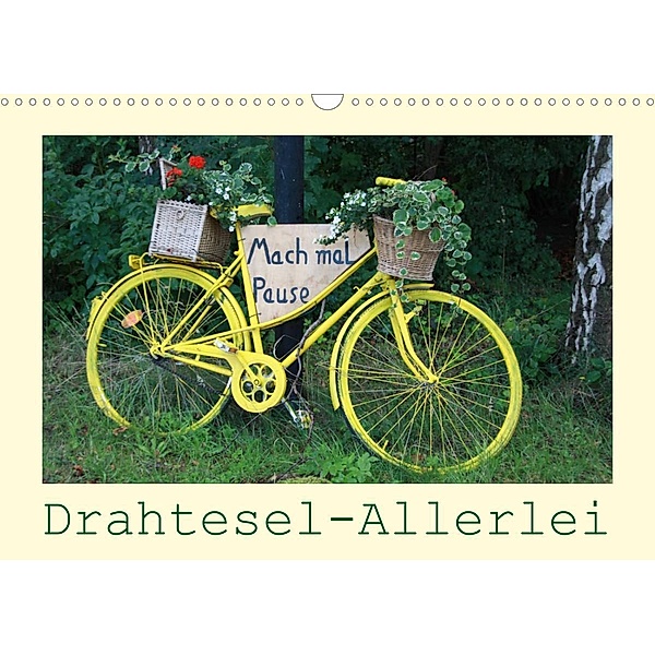 Drahtesel-Allerlei (Wandkalender 2023 DIN A3 quer), Angelika keller
