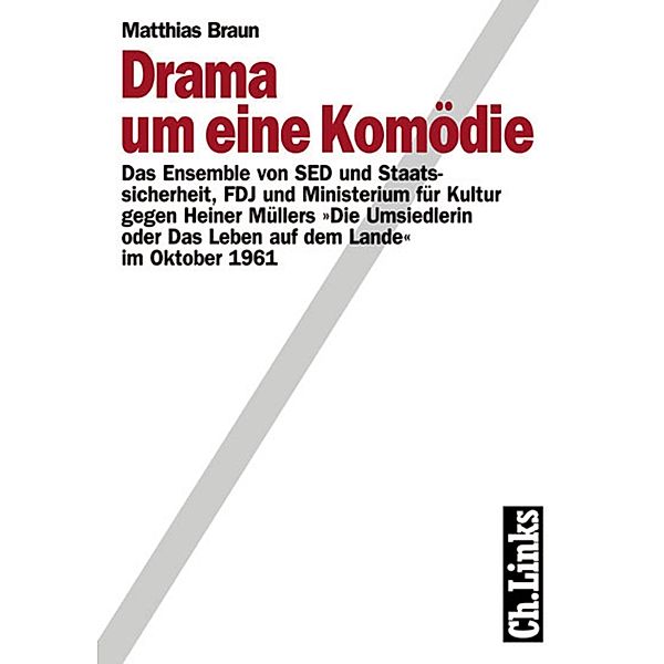 Drama um eine Komödie / Analysen und Dokumente, Matthias Braun