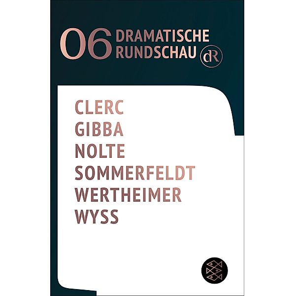 Dramatische Rundschau 06, Anaïs Clerc, Lamin Leroy Gibba, Jakob Nolte, Lisa Sommerfeldt, Guido Wertheimer, Leonie Lorena Wyss