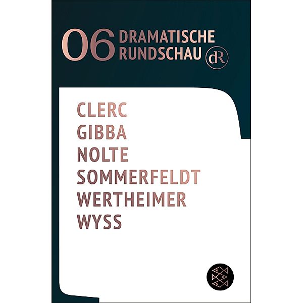 Dramatische Rundschau 06, Anaïs Clerc, Lamin Leroy Gibba, Jakob Nolte, Lisa Sommerfeldt, Guido Wertheimer, Leonie Lorena Wyss