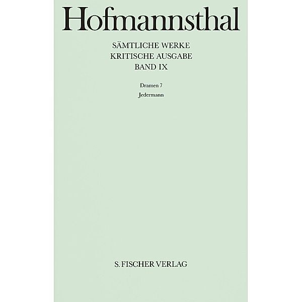 Dramen, Hugo von Hofmannsthal