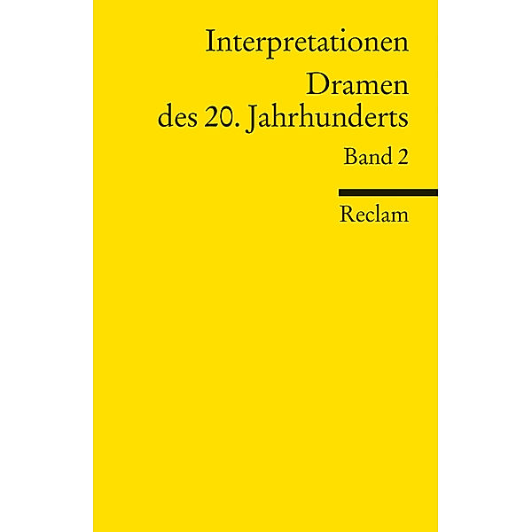 Dramen des 20. Jahrhunderts.Bd.2