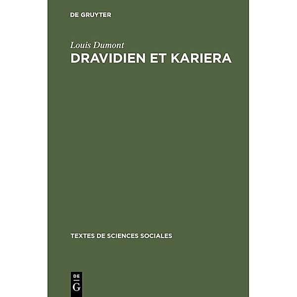 Dravidien et Kariera, Louis Dumont